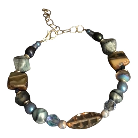 Czech glass bracelet handcrafted - Picture 2 of 5